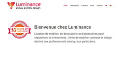Desktop Screenshot of luminance.ch